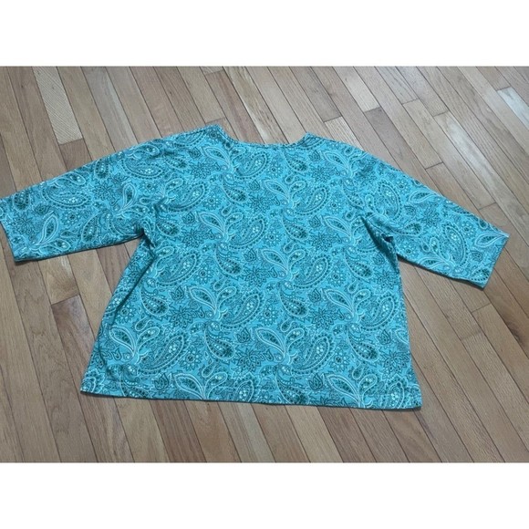 Extra Shenanigans Half Sleeve Shirt-Womens XL-Beautiful Green - Picture 4 of 6